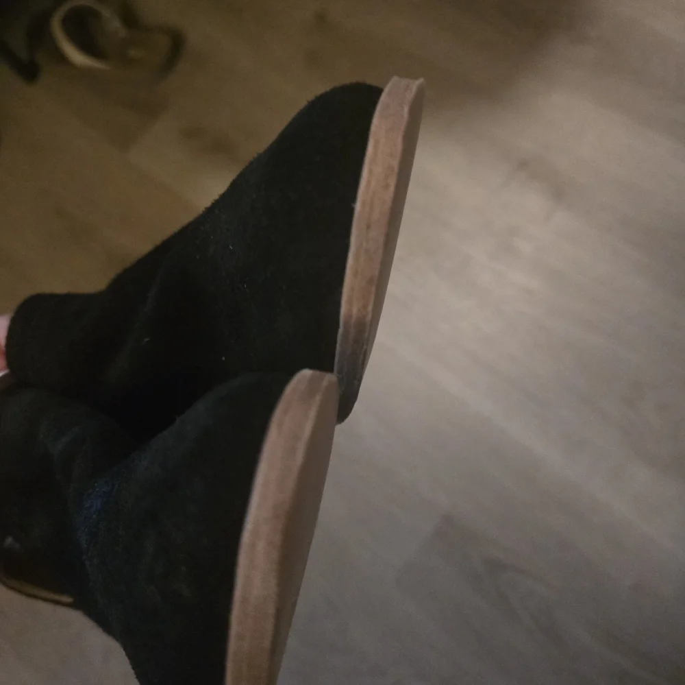 Beek Falcon Black Suede Ankle Boots 7 1/2 NWOT